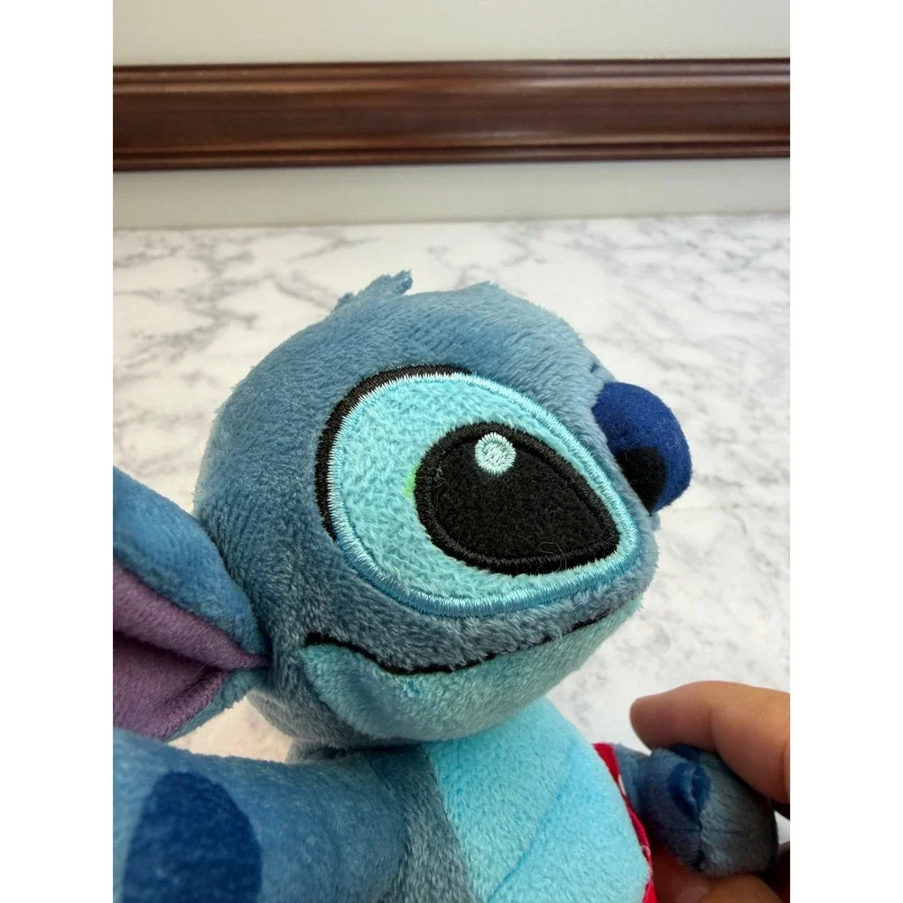 Disney Lilo and Stitch Plush Heart Swim Trunks Blue Just Play 2534KM01 7 Inch